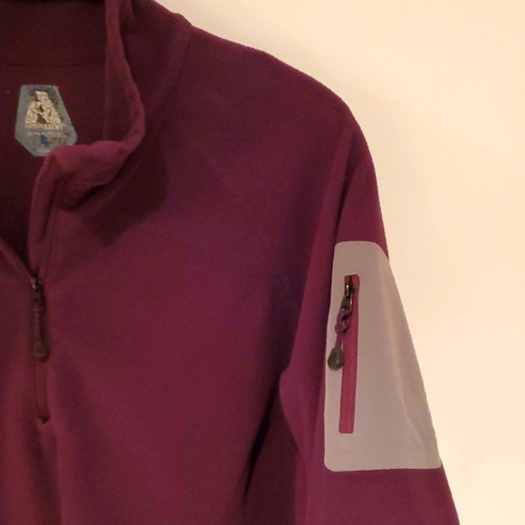 Purple First Ascent 1/4 Zip Fleece - Picture 5 of 7